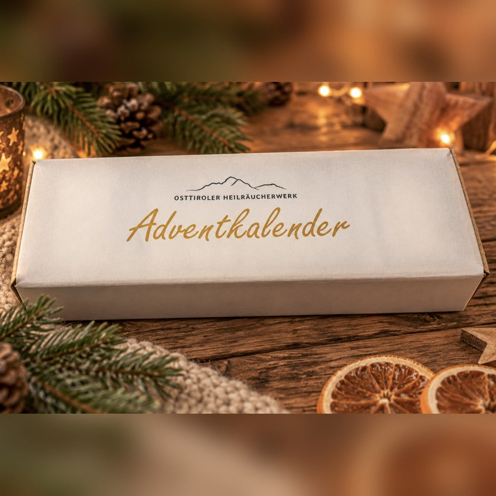 Adventkalender vom Osttiroler Heilräucherwerk