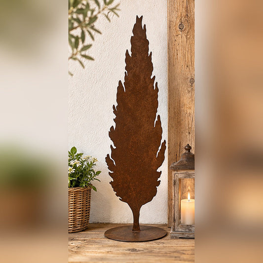 Edelrost-Figur Baum