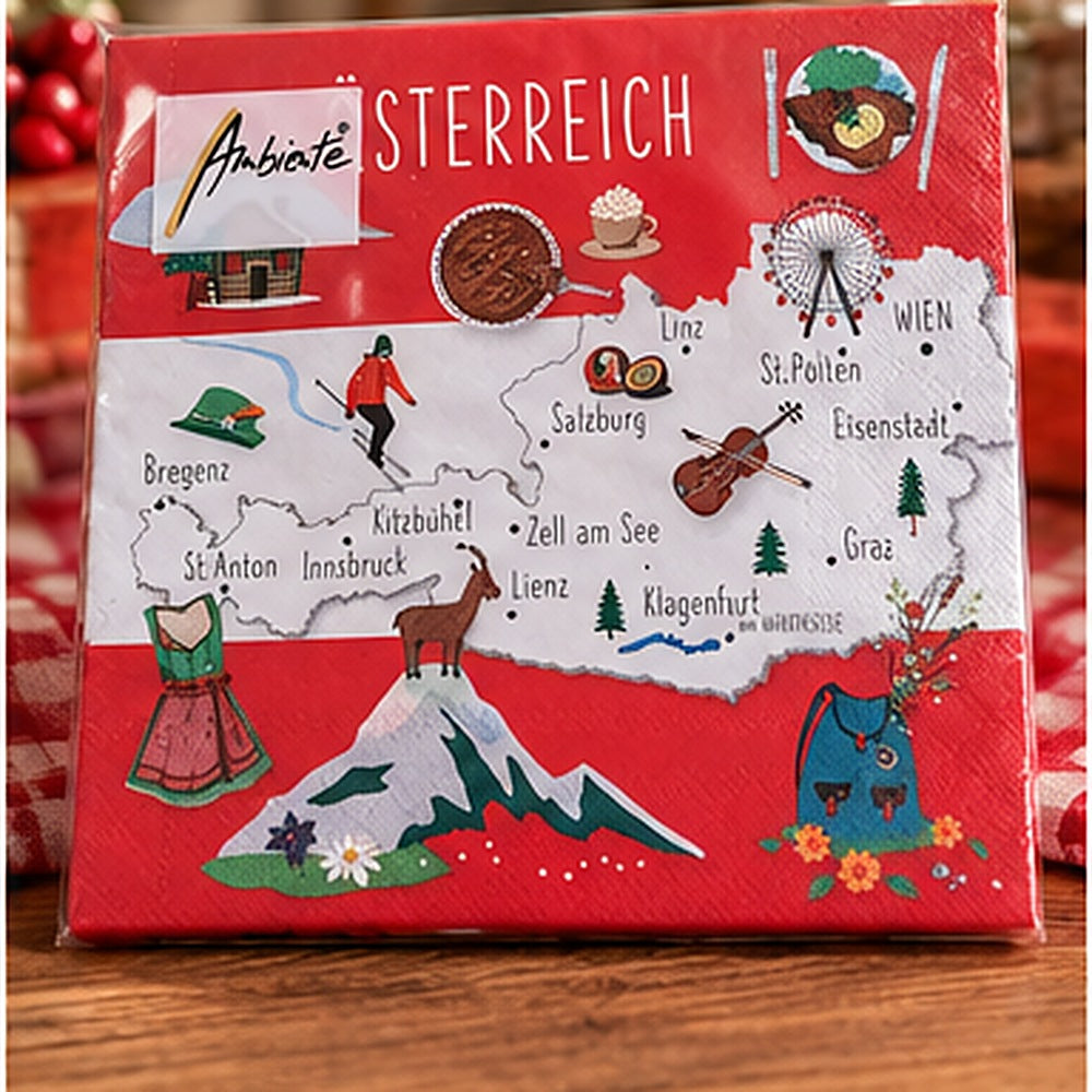 Servietten Österreich, 20 Stück