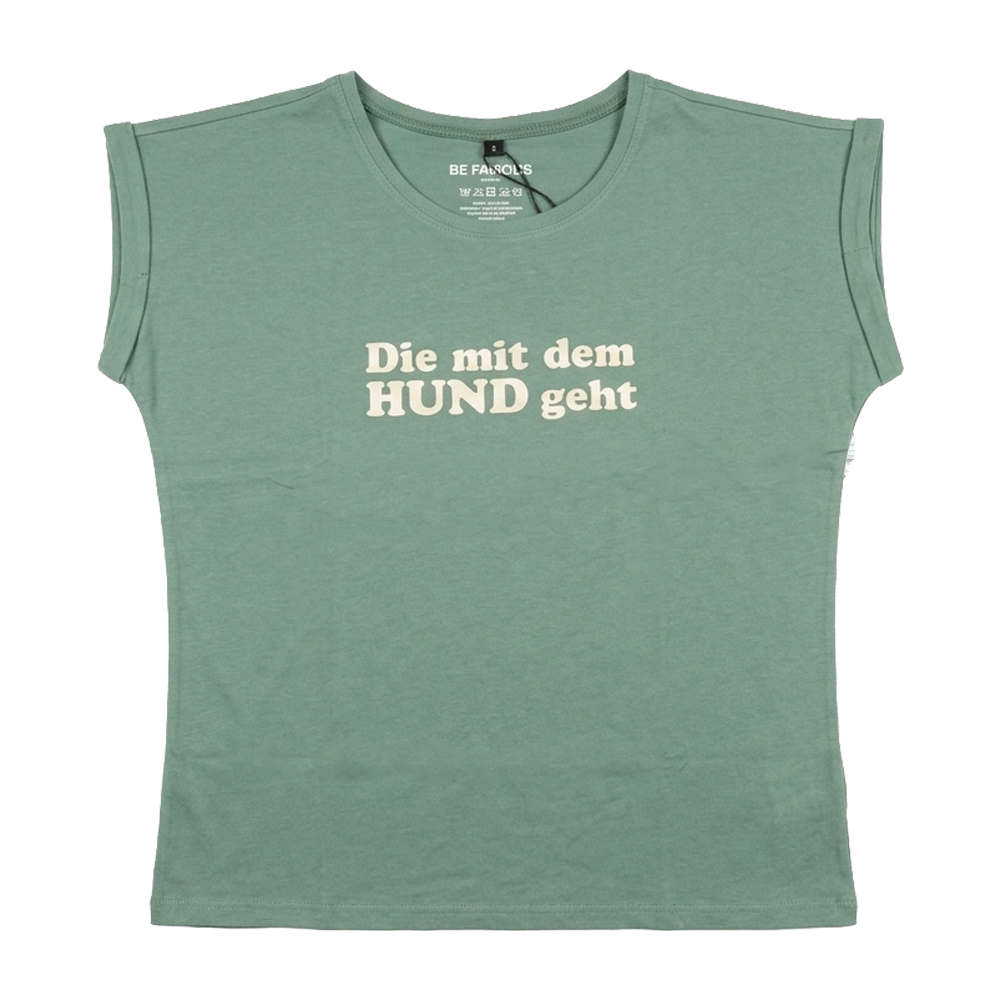 T-Shirt Die mit dem Hund geht